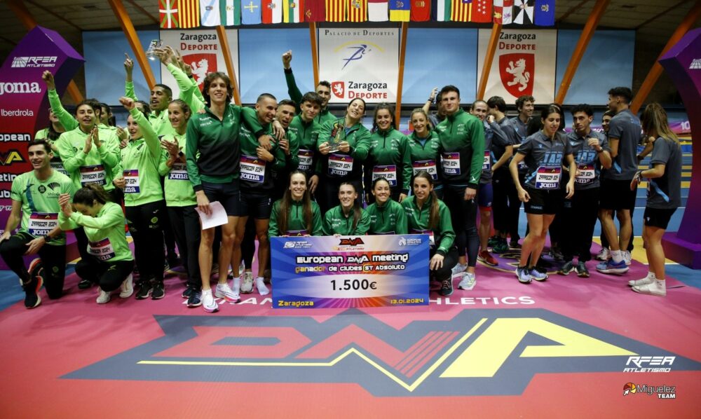 Zaragoza, triplete del Club Atletisme Facsa Playas de Castellón en el